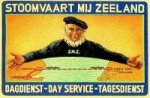 - Ongebruikte Sticker met Gomlaag SMZ Dagdienst