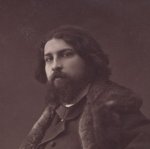 WOODBURYTYPE (Photoglyptie). GOUPIL, PETIT, MULNIER - Auguste NÉLATON, Gilbert RANDON, Charles SÉCHAN & Daniel VIERGE. 4 photos from the Galerie Contemporaine des Illustrations Françaises.