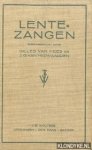 Hees, Gilles van & Herwaarden, J.G. van - Lente-zangen
