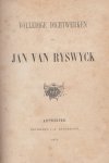Jan van Ryswyck - Volledige dichtwerken