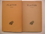 Robin Leon ) prof. Faculte des Lettres - Platon Phedon Tome IV 1e partie & Platon Phedre Tome IV 3e partie