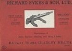 Richard Sykes - Richard Sykes, Ships Cables and Anchors
