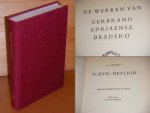Grootes, Dr. E.K. (inleiding) - De Werken van Gerbrand Adriaensz Bredero. Schyn-Heyligh.