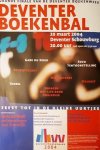 Helfrich, Buro (ontwerp) - Boekenweekaffiche 2004. Deventer boekenbal