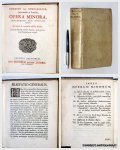 BYNKERSHOEK, C. VAN, - Opera minora, olim separatim, nunc conjunctim edita. Recensuit & nonnulla addidit auctor. BYNKERSHOEK, C. VAN, - Opera minora, olim separatim, nunc conjunctim edita. Recensuit & nonnulla addidit auctor.