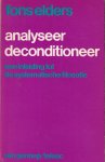 Elders - Analyseer - Deconditioneer