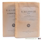 Ségu, Frédéric - 1) Un romantique républicain, H. de Latouche, 1785-1851. 2) Un journaliste dilettante. H. de Latouche et son intervention dans les arts. Ségu, Frédéric - 1) Un romantique républicain, H. de Latouche, 1785-1851. 2) Un journaliste dilettante. H. de Latouche et son intervention dans les arts.