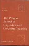FRIED, V. (editor) - The Prague School of Linguistics and Language Teaching