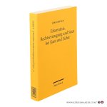Eisfeld, Jens. - Erkenntnis, Rechtserzeugung und Staat bei Kant und Fichte.