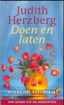 Herzberg, Judith - Doen en laten