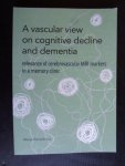 Benedictus, Marije - A vascular view on cognitive decline and dementia, relevance of cerebrovascular MRI markers in a memory clinc, Proefschrift VU
