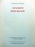 Herzfeld, Friedrich - Lexicon der Musik - Mit 597 Notenbeispielen und 470 Bildern im Text, 48 Tafelseiten und 8 Farbtafeln (DUITS)