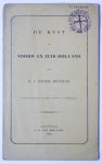 STORM BUYSING, D. J. - De kust van Noord- en Zuid-Holland, Amsterdam C.G. van der Post 1860, 8 pp.
