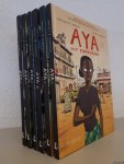 Oubrerie, Clément & Marguerite Abouet - Aya uit Yopougon (6 delen) Oubrerie, Clément & Marguerite Abouet - Aya uit Yopougon (6 delen)