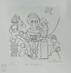 Hugues C. Pernath - De acht hoofdzonden [XXX gen. ex.] acht tekeningen van Vic Gentils en acht gedichten van Hugues C. Pernath