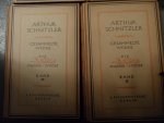 Schnitzler, Arthur - Gesammelte Werk. Die Theater Stücke. Band 1, 2, 3 und 4