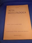  - acta musicologica vol. 32, fasc.  4