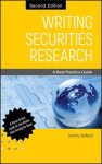Jeremy Bolland - Writing Securities Research