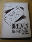 Krop, M.A. - Brieven van en aan mijn gereformeerde vriend