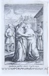 Raphael Sadeler I (1560/61-1628/32) [?] - [Antique print, engraving] The Visitation/De visitatie van de maagd Maria, published ca. 1617.