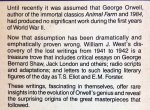Orwell, George - The Lost Writings (Edited by W.J. West) (ENGELSTALIG)