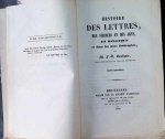 M. f.-b. Goethals bibliothécaire de la ville de Bruxelles - Histoire des lettres des sciences et des arts en Belgique et dans les pays limitrophes 4 Volumes M. f.-b. Goethals bibliothécaire de la ville de Bruxelles - Histoire des lettres des sciences et des arts en Belgique et dans les pays limitrophes 4 Volumes