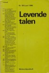 Slagter, P.J. (redactie-secretaris) - Levende talen, nummer 353, juni 1980