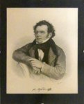 Schubert, Franz und Th. & A. Weger: - [Stahlstich, Brustbild nach halblinks] Franz Schubert (nach Kriehuber)