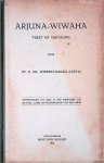 Poerbatjaraka, Dr. R. Ng. - Arjuna-Wiwaha: tekst en vertaling