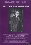 Diverse auteurs - Bzzlletin: literair magazine nr. 123: Victor E. van Vriesland