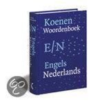 K. ten Bruggencate - Koenen Handwoordenboek Engels-Nederlands