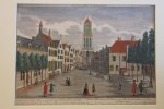 Utrecht. - Gesicht van de St. Marice Plaazna de Sadel-Straat en Doms tooren te Utrecht. / Vuë de la PlaceSte Marie pres de rüe Sadél, vers la Porte Cathedrale à Utrecht.
