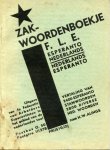 Alings, H.W. - Zakwoordenboekje F.L.E. Esperanto-Nederlands. Nederlands-Esperanto Alings, H.W. - Zakwoordenboekje F.L.E. Esperanto-Nederlands. Nederlands-Esperanto