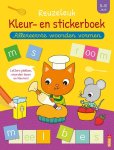 ZNU - Reuzeleuk kleur- en stickerboek - Allereerste woorden vormen (5-6 j.)