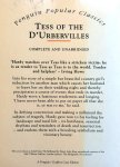 Hardy, Thomas - Tess of d'Urbervilles (Ex.2) (ENGELSTALIG)