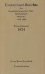 Diverse auteurs - Deutschland-Berichte der Sozialdemokratischen Partei Deutschlands (Sopade) 1934-1940, Erster Jahrgang 1934 bis Siebter Jagrgang 1940,  7x paperback, goede staat