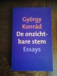 Konrad, György - De onzichtvare stem / Essays