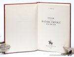 Baissac, C. - Étude sur le Patois Créole Mauricien. [ Reimpression de l'edition de Nancy, 1880 ]