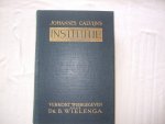 Dr B Wielenga - Johannes Calvijns Institutie