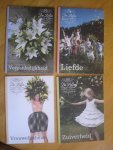  - 4 delen De Lelie, bloem vol betekenis / Zuiverheid, Vrouwelijkheid, Liefde, Vergankelijkheid.