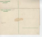 Onbekend - Westzaan 2 ansichten reclamekaart  Grootes cacao verzendkosten € 1,00