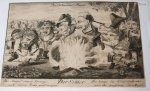  - [Antique print, etching] Das Johannes Feuer / Der Som[m]er, published ca. 1750.