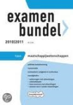 Vis J. - examenbundel 2010/2011 HAVO maatschappijwetenschappen