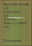 Diversen - Documenten bijzonder Synode