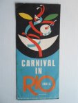  - Folder Carnival in Rio, Brasil