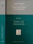 Ziegler, Leopold - Briefe und Dokumente