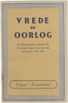 USA Department of State - Vrede en oorlog: de buitenlandse politiek der Verenigde Staten van Amerika in de jaren 1931-1941