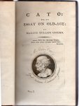 Cicero, Marcus Tullius - Cato and Laelius: or essays on old-age and friendship. With remarks by William Melmoth. A new edition in two volumes.
