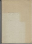 van der Neut, E.M. - lot der Joden in Nederland tijdens de Tweede Wereldoorlog; bibliografie.  ...