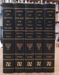SCHURER, EMIL. - A History of the Jewish People in the Time of Jesus Christ. Five-volume set